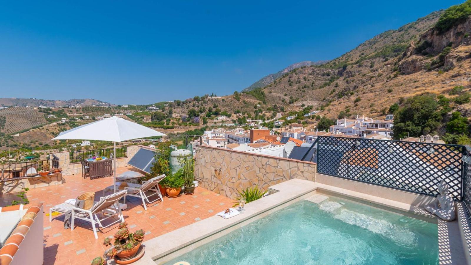 Villa Casa Arcos De Almona Frigiliana By Ruralidays Esterno foto